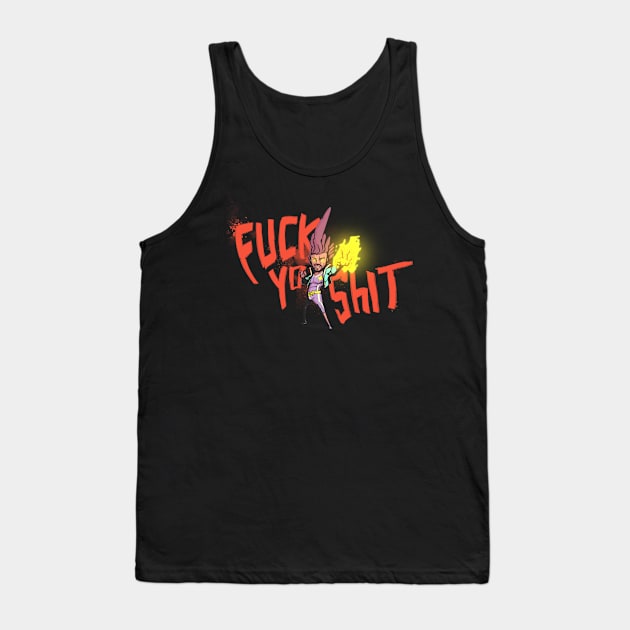 F***YOSH*T Tank Top by JeremyDumouchel